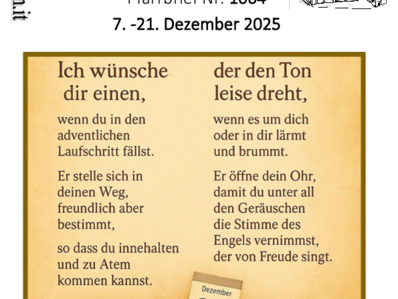 Die Pfarrei Brixen Die Pfarrei Brixen