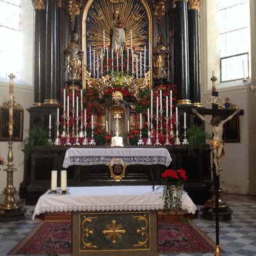 La chiesa parrocchiale di Millan La chiesa parrocchiale di Millan