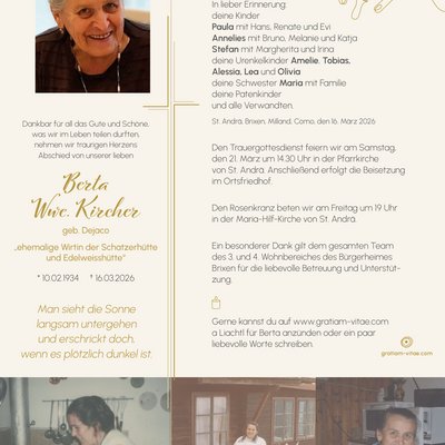 Die Pfarrei St. Andrä Die Pfarrei St. Andrä