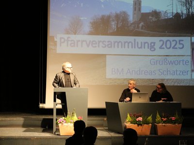Gründonnerstag Grußworte von Bürgermeister Andreas Schatzer