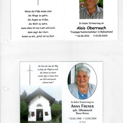 Die Pfarrei St. Andrä Die Pfarrei St. Andrä