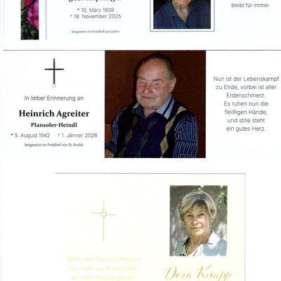 Die Pfarrei St. Andrä Die Pfarrei St. Andrä