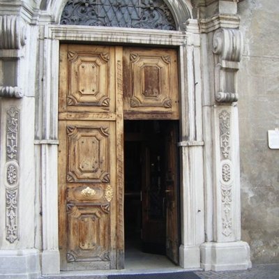 Bressanone Parrocchiale di Bressanone, portale d'ingresso