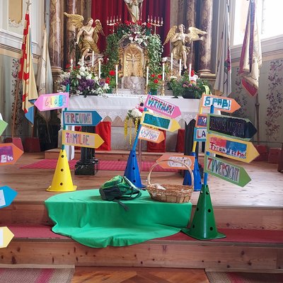 Die Pfarrei Afers Die Pfarrei Afers