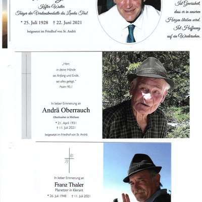 Die Pfarrei St. Andrä Die Pfarrei St. Andrä