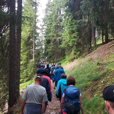 Die Pfarrei Afers Bittgang ab Finktal
