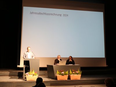 Gründonnerstag Finanz und Verwaltungsbericht: Stellv. PVR-Vorsitzender Alexander Tauber
