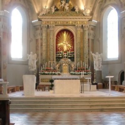 Bressanone Parrocchiale di Bressanone, dalla navata