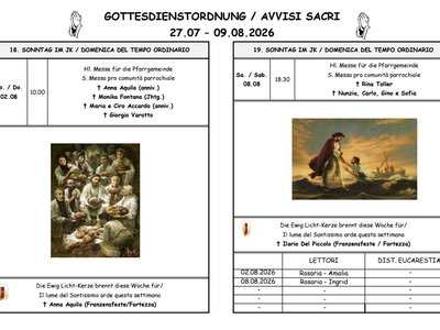 Die Pfarrei Franzensfeste Die Pfarrei Franzensfeste