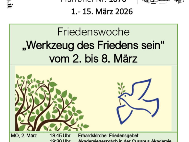 Die Pfarrei Brixen Die Pfarrei Brixen