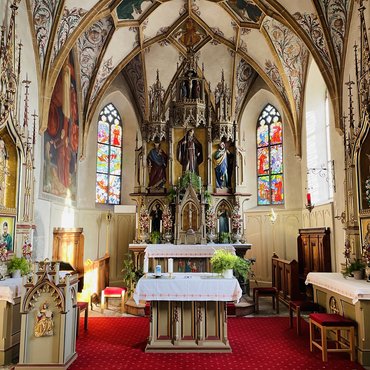 Kirche Raas Altarraum Die Pfarrei Natz
