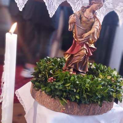 Die Pfarrei Afers Hl. Cäcilia