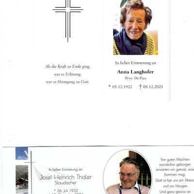 Die Pfarrei St. Andrä Die Pfarrei St. Andrä