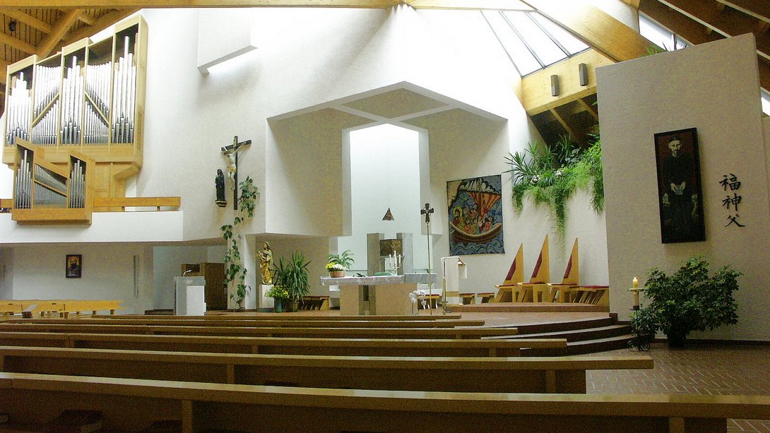 Quelle: Chronikarchiv Milland La chiesa parrocchiale di Millan