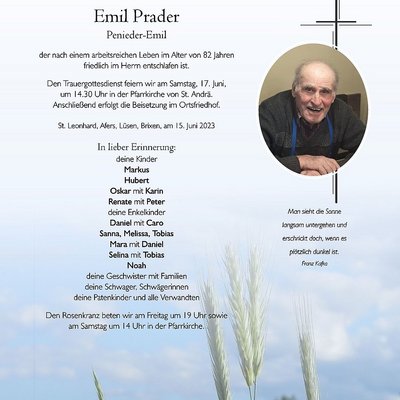 Die Pfarrei St. Andrä Die Pfarrei St. Andrä