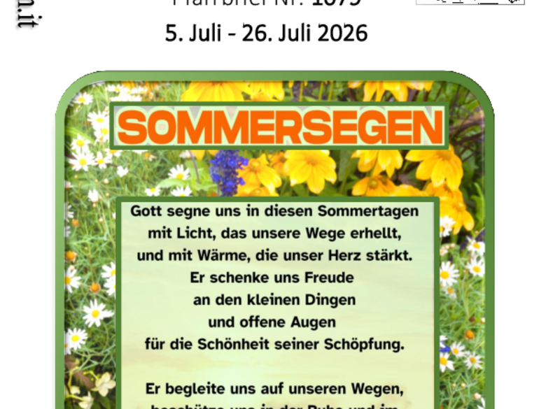 Die Pfarrei Brixen Die Pfarrei Brixen