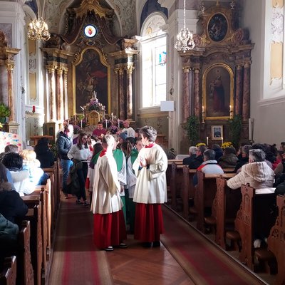 Die Pfarrei Afers Die Pfarrei Afers