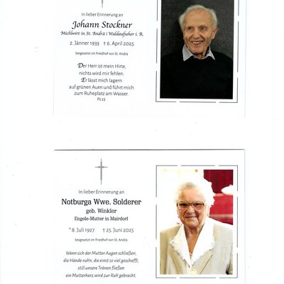 Die Pfarrei St. Andrä Die Pfarrei St. Andrä